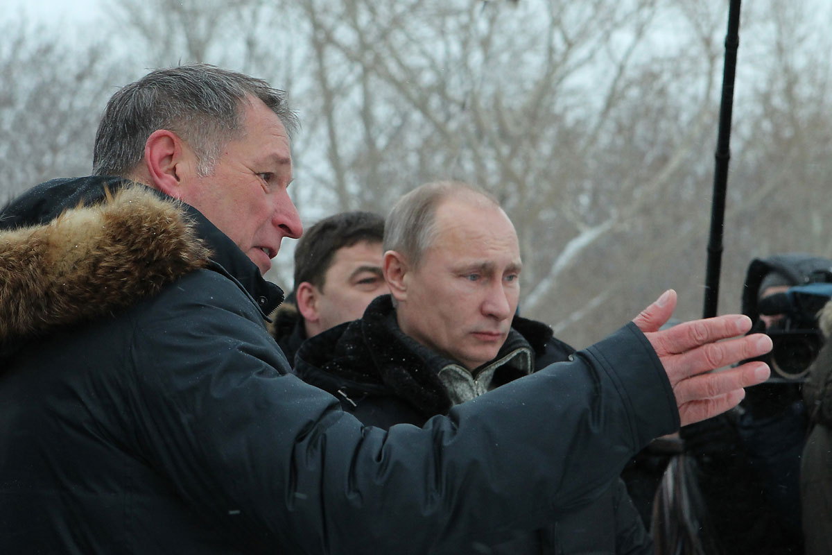 Приезд Президента Владимира Путина на Коркинский разрез, 2012 г.