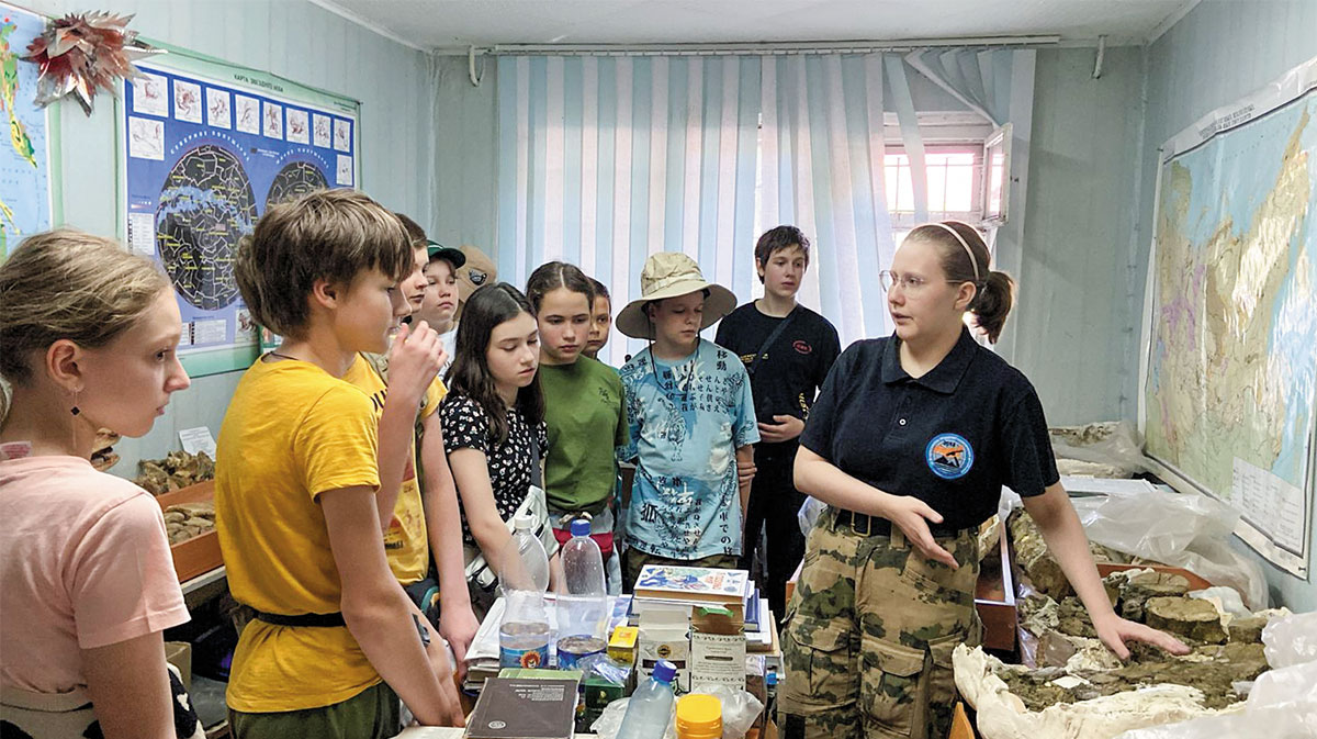 Рис. 3. Представление коллекции орского Клуба юных геологов-экологов им. Г.А. Сопоцько