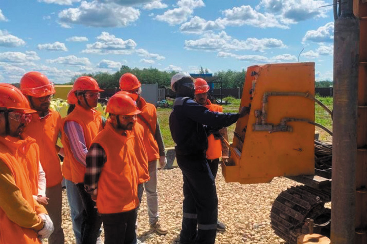 На учебно-научном полигоне «Саблино» / фото: Юрий Нефедов