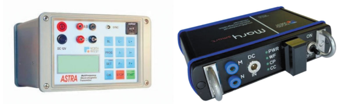 Рис. 4. Генератор тока Astra-100 и измеритель МЭРИ Смарт. Фото: [https://www.geo-spektr.ru/]
