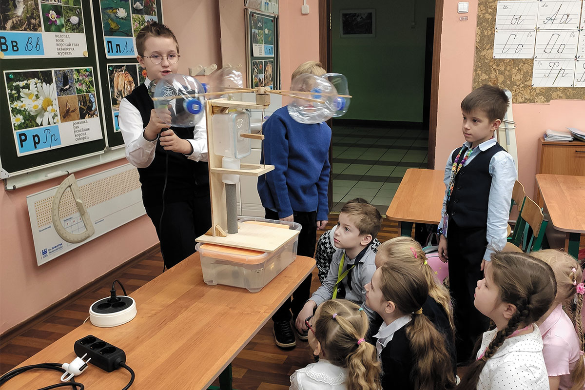 Мастер-класс Черникова Алексея, ученика ГБОУ г. Москвы «Школа № 1955»