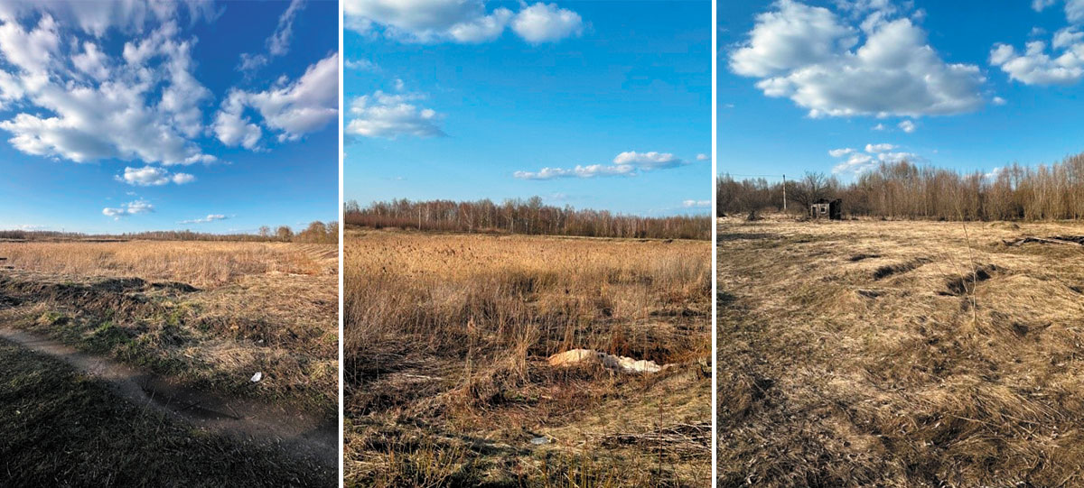 Рис. 17. Поля фильтрации, грунтовые валы