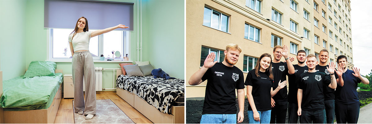 Открытие студенческого общежития КузГТУ после капитального ремонта