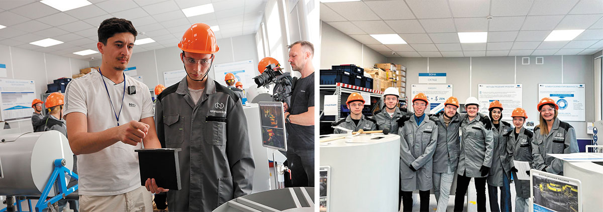 Мастер-класс по бережливому производству в учебно-методическом комплексе «Фабрика процессов» Корпоративного университета «Норильский никель»